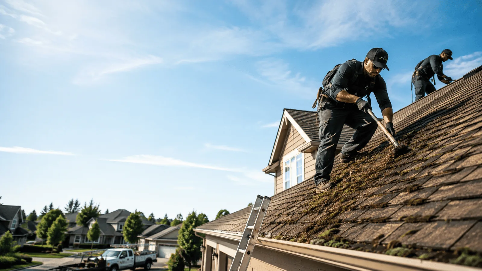 Roof Moss Removal in Jarales, NM near me